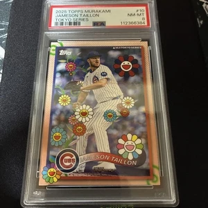 Jameson Tyrone PSA8 MLB Takashi Murakami Collaboration Cubs - Bild 1 von 1