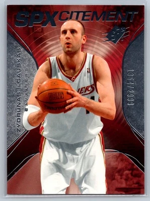 2006-07 SPx #SPX-49 Zydrunas Ilgauskas SPXcitement #/2999 - Image 1 of 2