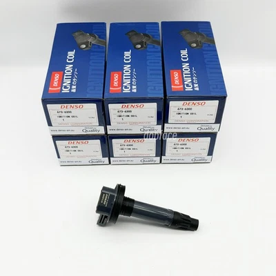 6 bobinas de encendido Denso 673-6300 BL3E-12A375-CA DG549 para Ford F150 3,5 L Foto 1 de 4