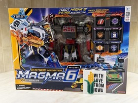 Tobot Athlon Magma 6 Alpha Beta Theta Vulcan Tornado Rocky Robot Toys -SEALED