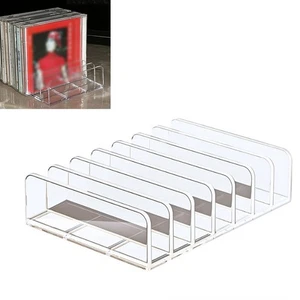 CD Display Stand Acrylic Storage Box with Capacity for 14 Standard Cases - Picture 1 of 6