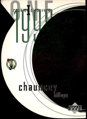 1997-98 Upper Deck #R3 Chauncey Billups Rookie Discovery I E1 - Image 1 of 2