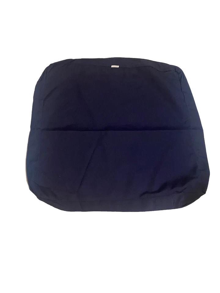 Juego de 2 fundas para sillas de exterior Sunbrella 27 x 27 x 4, azul marino Foto 1 de 4