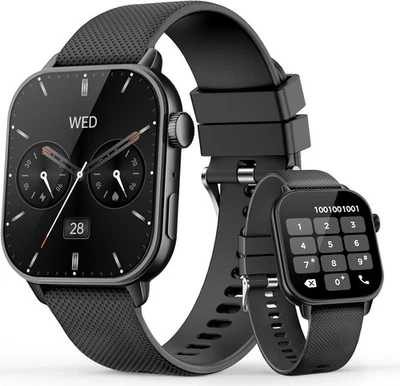 MFVLP LC310 Smart Watch Men Women Answer/Make Calls 1.85'' AMOLED HD 100+ Modes - Image 1 of 4