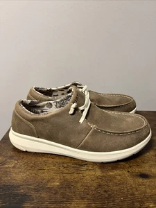 Ariat Damen Hilo braune Bomber Schnürschuhe 10038484, Damengröße 9,5B, EUC! - Bild 1 von 10