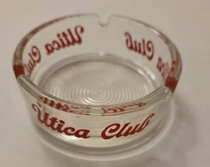 Utica Club Beer Ashtray Glass 3" - Picture 1 of 7
