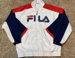 Vintage Fila Track Jacket - Red, White & Blue - XXL - Picture 1 of 3
