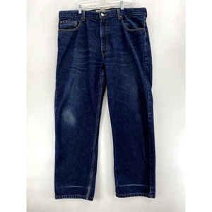 Levi's 505 Men's Denim Jeans Size 40W X 29L Blue Regular Fit Comfort - Flaw - Picture 1 of 9