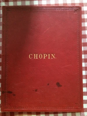 Chopin - Oeuvres completes. Leather Softcover  in good condition. - Image 1 of 4