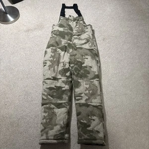 Cabela's Stand Hunter Wooltimate Windshear Extreme Insulated Camo Bibs Large - Picture 1 of 6
