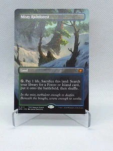 MTG Special Guest Misty Rainforest Borderless - Picture 1 of 2