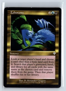 (2X) Lobotomy Invasion Uncommon – MTG Magic the Gathering Card - Picture 1 of 7