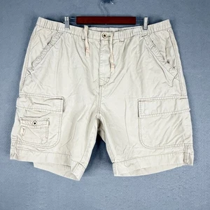 Tommy Bahama Pantalones Cortos Para Hombres 2XL Crema Senderismo Exterior Bolsillos de Carga Cintura Elástica - Imagen 1 de 11
