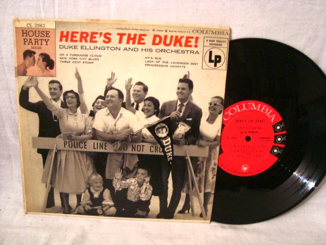 DUKE ELLINGTON HERE'S THE DUKE RARE 10 INCH LP COLUMBIA SIX EYE  - Image 1 of 1