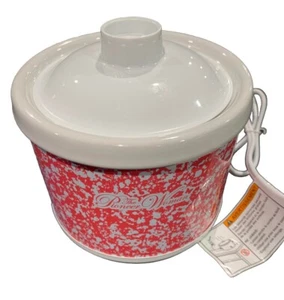 The Pioneer Woman Mini Slow Cooker Fancy Flourish 0.65 Dip Soup Size  - Picture 1 of 4