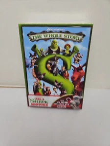 Shrek DVD set The Whole Story 4 Movies & Extras new - Foto 1 di 5