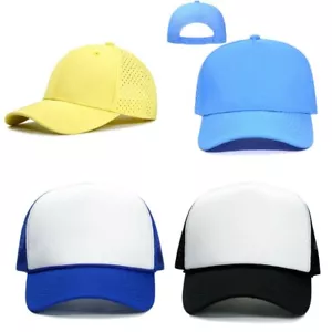 4PCS- Children primary students boys girls Baseball Cap Adjustable Hats - Picture 1 of 5