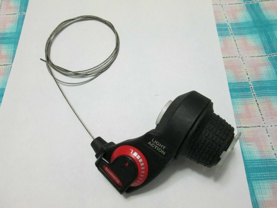 COMANDO CAMBIO DERAGLIATORE ANTERIORE BICI MTB SHIMANO REVO SHIFT 3V SX RS30 - Immagine 1 di 1