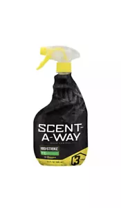 New Scent-A-Way BioStrike Spray Fresh Earth 32 oz. Odor Control For Hunters - Picture 1 of 3