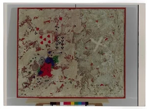 Foto original de pintura grande de Mardoqueo Ardon מרדדן grande 9,5x7"" #M021 - Imagen 1 de 2