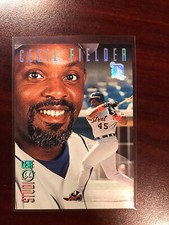 1996 LEAF STUDIO SILVER PRESS PROOF PARALLEL #54 CECIL FIELDER TIGERS RARE 1/100
