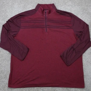 PGA Tour Sweatshirt Herren XL rot Motionflux 360 1/4 Zip Poly Stretch L/S Pullover - Bild 1 von 9