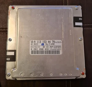 Mercedes Benz Clk 500 W209 Motorsteuergerät A 113 153 44 79 ECU mit Briefkopf - Bild 1 von 3