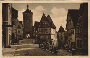 CPA AK Rothenburg Plonlein GERMANY (1076981) - Afbeelding 1 van 2