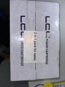 LCL Toner Cartridge Black- Sealed Box- 2 TONERS - Picture 1 of 2