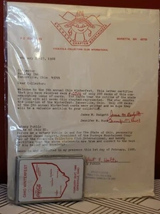 5th Annual Ohio Winterfest Coca Cola Collector's Club Playing Card Deck Limited - Picture 1 of 4