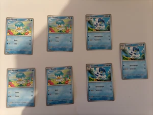CARTA POKEMON QUAXLY E QUAXWELL - Picture 1 of 2