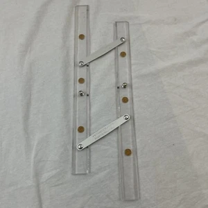 The C-Thru Ruler Co 15" Adjustable Folding Parallel Ruler Vintage - Picture 1 of 3