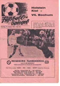Fussball-Programmheft   66/67   Freundschaft   Holstein Kiel - VfL Bochum - Bild 1 von 1