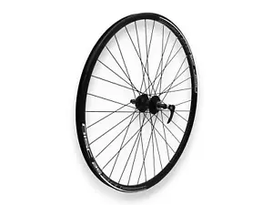 Laufrad Hinterrad 29" MTB schwarz für Schraubkranz 7/8-fach & Scheibenbremse - Bild 1 von 4