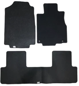 Floor Mat Set NH-167L (Black) - Honda (83600-T0A-A012-M1) 2012-2014 CRV CR-V - Picture 1 of 4