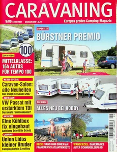 Caravaning 09/2006 Bürstner Premio Supertest Hymer Eriba Nova S Caravan Salon - Bild 1 von 2