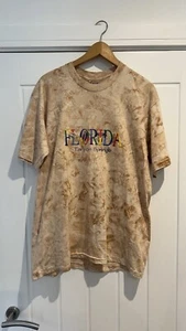 Vintage Florida Single Stitch T-shirt Size Large 90’s Tie Dye - Picture 1 of 11