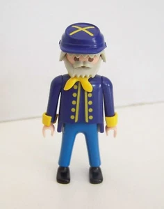 PLAYMOBIL (B2243) WESTERN SOLDATS - Vieux Soldat Nordiste Servant de Canon 3812 - Picture 1 of 1