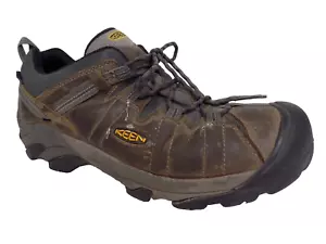 Zapatos de senderismo Keen Targhee II de cuero marrón impermeables de baja altura para hombre talla 12 M - Imagen 1 de 11
