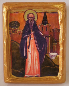 Saint Brannock  Brannoc  of Braunton Catholic & Eastern Orthodox Icon