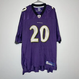 Ed Reed Baltimore Ravens Reebok Football Jersey Size XXL Purple NFL - Picture 1 of 7