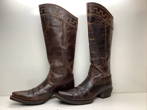 BOTAS MUJER ARIAT ATS PUNTA CORTA MARRÓN TALLA 7.5 B - Imagen 1 de 10