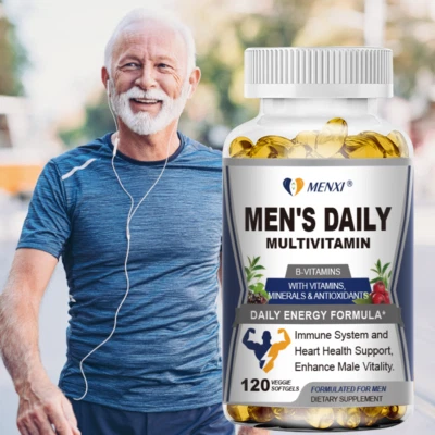Multi Vitamina para Hombres - Multivitamínico de Próstata para Hombres Rendimiento Diario Multimineral Foto 1 de 4
