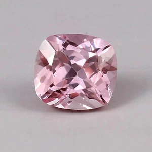 AAA Ceylon Padparadscha Sapphire Loose Cushion Gemstone Genuine Jewelry 5.45 Crt - Picture 1 of 4