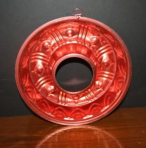 Stampo gelatina tono rame vintage SUPER ROBUSTO! 8,5" come nuovo! 3 tazze da 1/2 - Foto 1 di 4