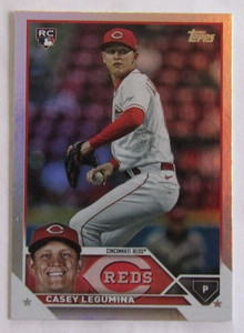 2023 Topps Update Rookie Rainbow Foil Casey Legumina Cincinnati Reds US 277
