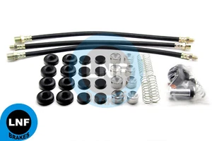 Ford F100 1/2ton Brake Hose Master Cylinder Wheel Cylinder Kit 55 56 1955 1956 - Picture 1 of 6