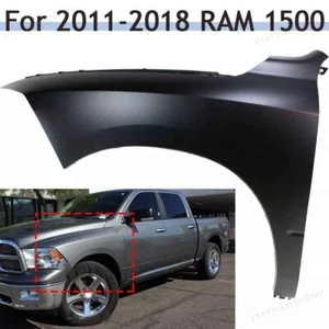 Fender For 2011-2018 Dodge Ram 1500 2500 3500 Front Driver Side Primed Black - Picture 1 of 13