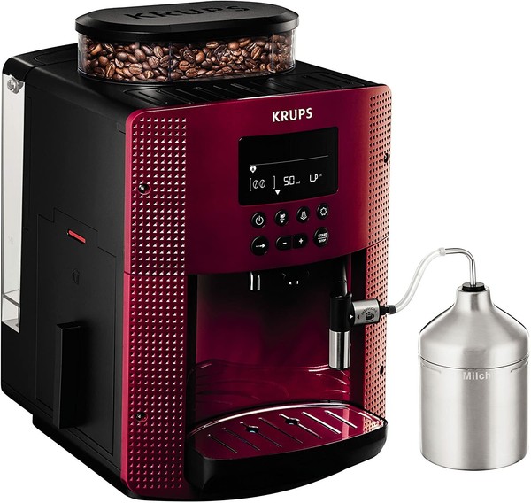 Krups Intuition Preference EA8738 Coffee Maker Proffessional, 11 Drinks 8 Recipe Photo Related