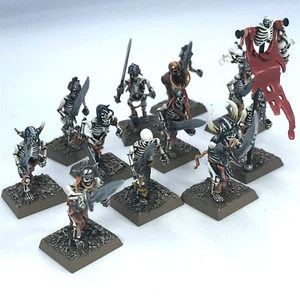 Undead Skeleton Warrior Regiment Vampire Counts - Warhammer Fantasy C2028 - Imagen 1 de 3